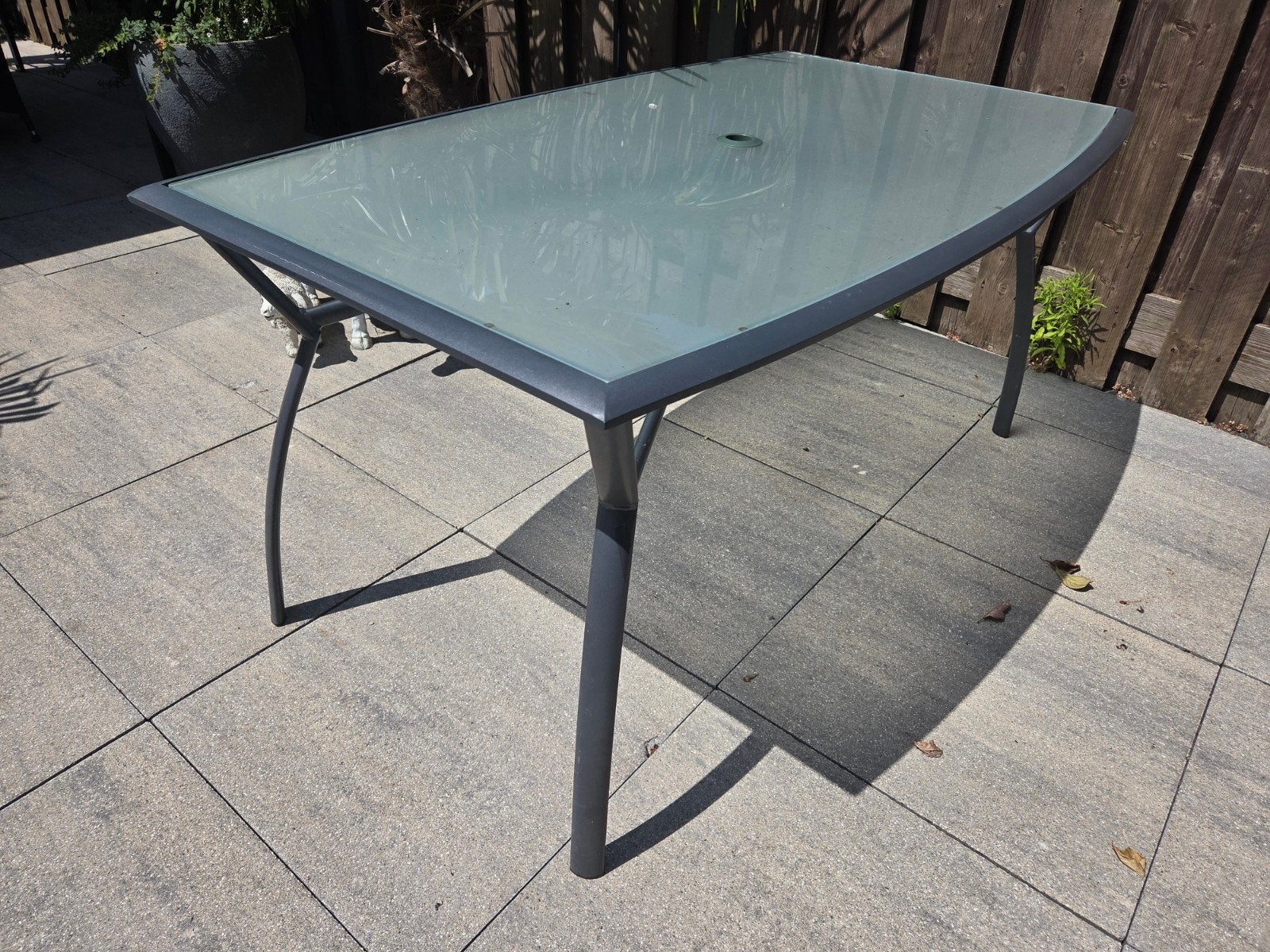 Tuintafel, Ophalen, Gebruikt, Rechthoekig