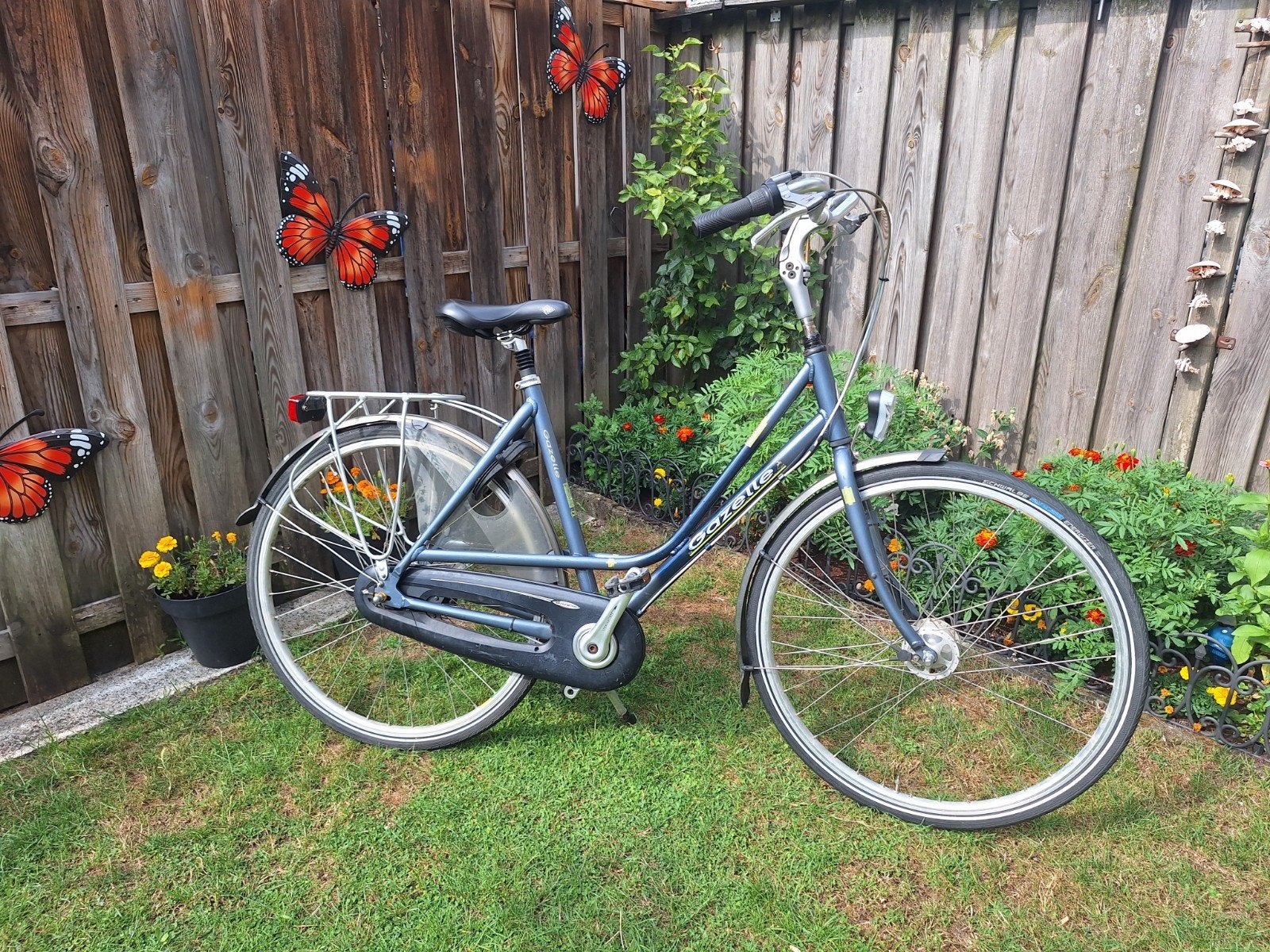 Damesfiets gazelle orange, Ophalen, Zo goed als nieuw, Gazelle