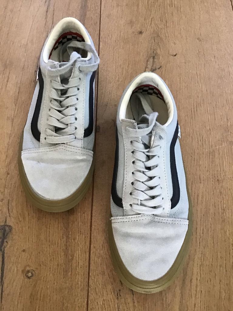Vans lichtgrijs maat 40, Ophalen, Overige kleuren, Sneakers of Gympen, Zo goed als nieuw