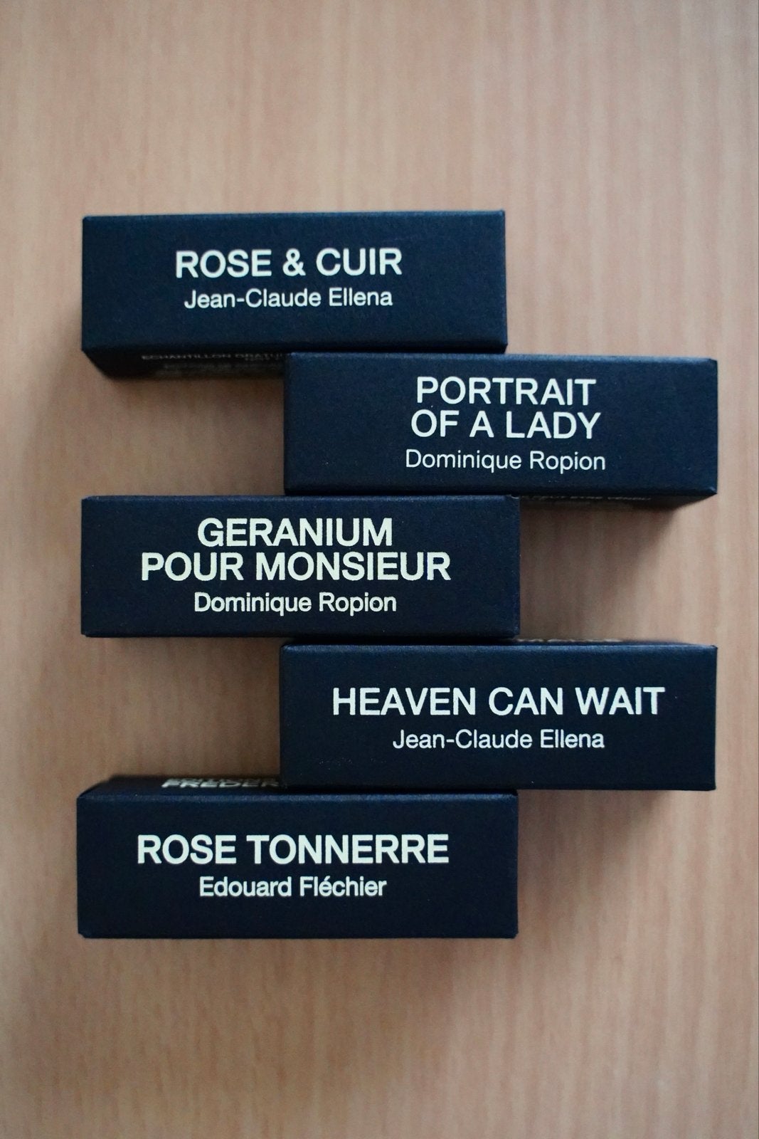 Frederic Malle sampleset 5x1,2ml, Ophalen of Verzenden, Zo goed als nieuw