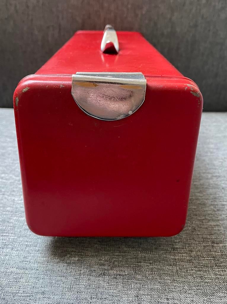 Vintage Retro vintage ontbijtkoektrommel / peperkoekbus, Ophalen of Verzenden, Gebruikt