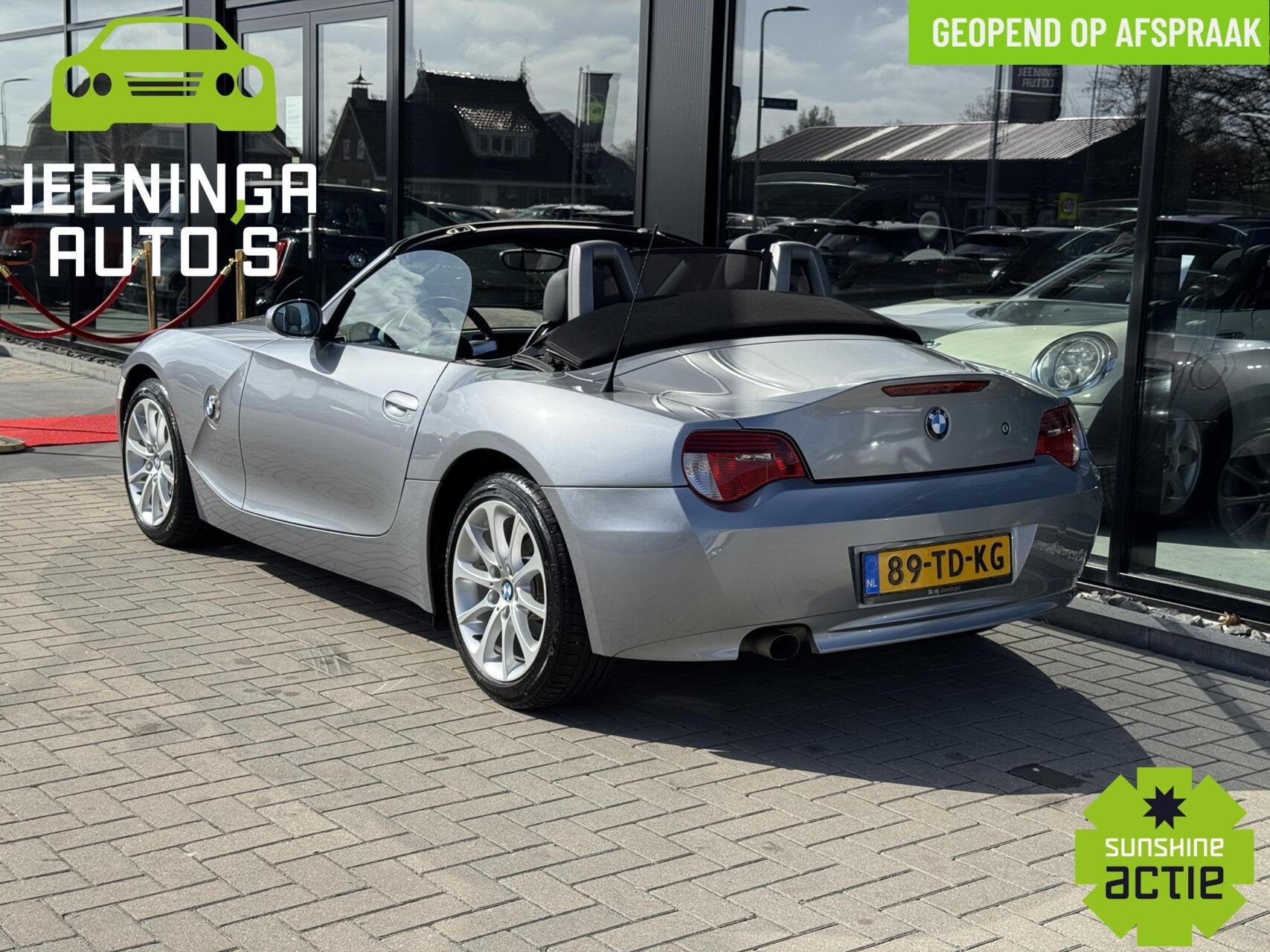 BMW Z4 Roadster 2.0i |N.A.P.|gedocumenteerd!, Auto's, 13 km/l, Zwart, 4 cilinders, Open dak