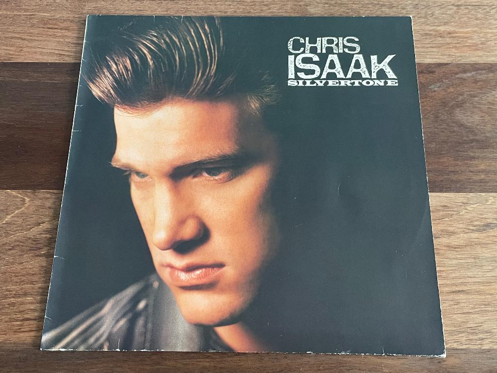 Vinyl LP Chris Isaak Silvertone, Gebruikt, 1980 - 1989, Ophalen of Verzenden, Inclusief binnenhoes