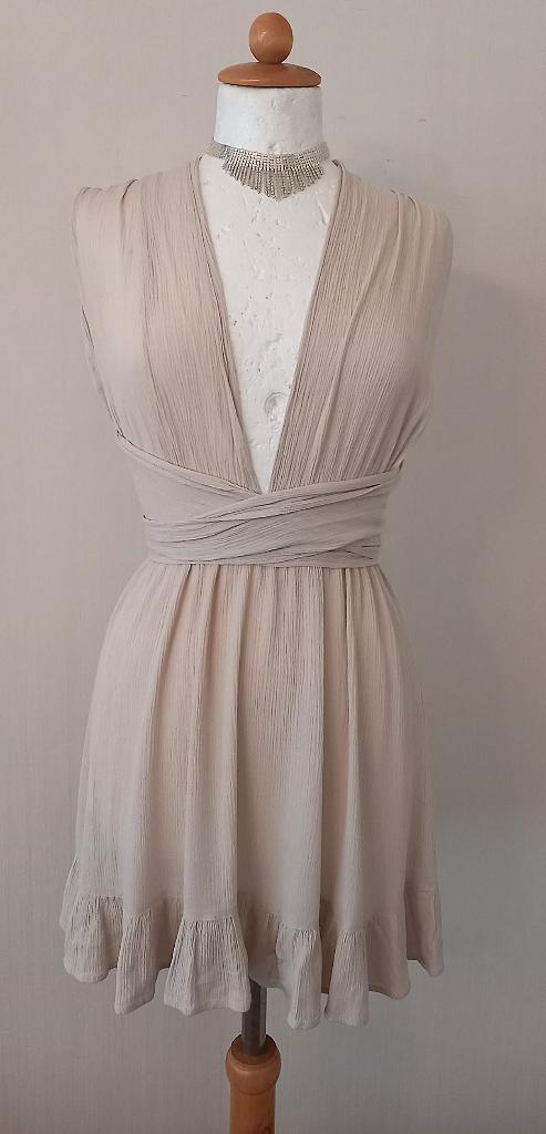 Super zomerjurkje maat M Nieuw  Bali stijl, Maat 38/40 (M), Verzenden, Beige, Bali stijl