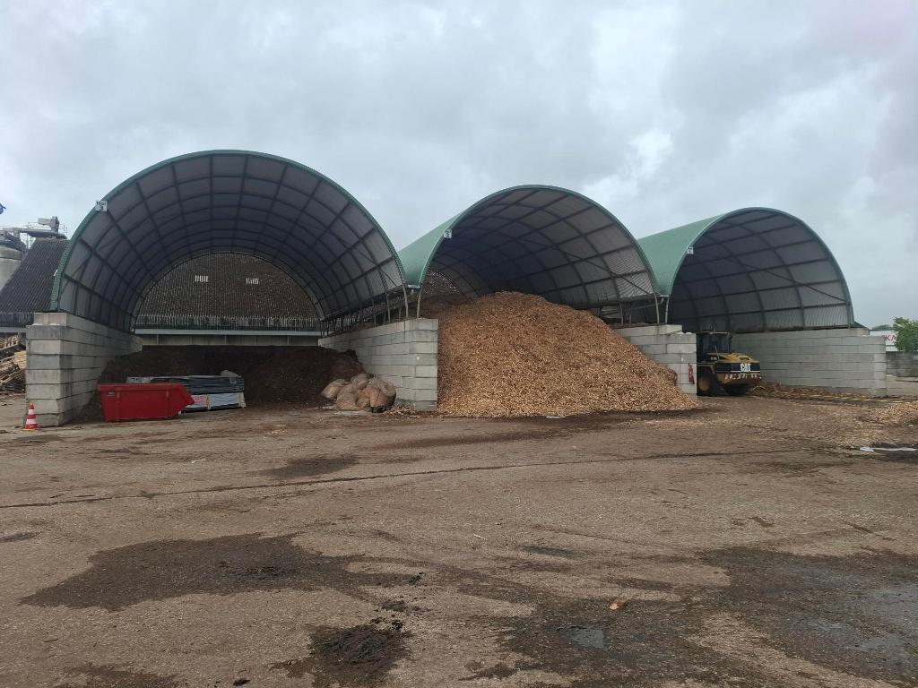 loods rondspant 4 stuks, Zakelijke goederen, Bedrijfs Onroerend goed, 700 m², Koop, Opslag of Loods