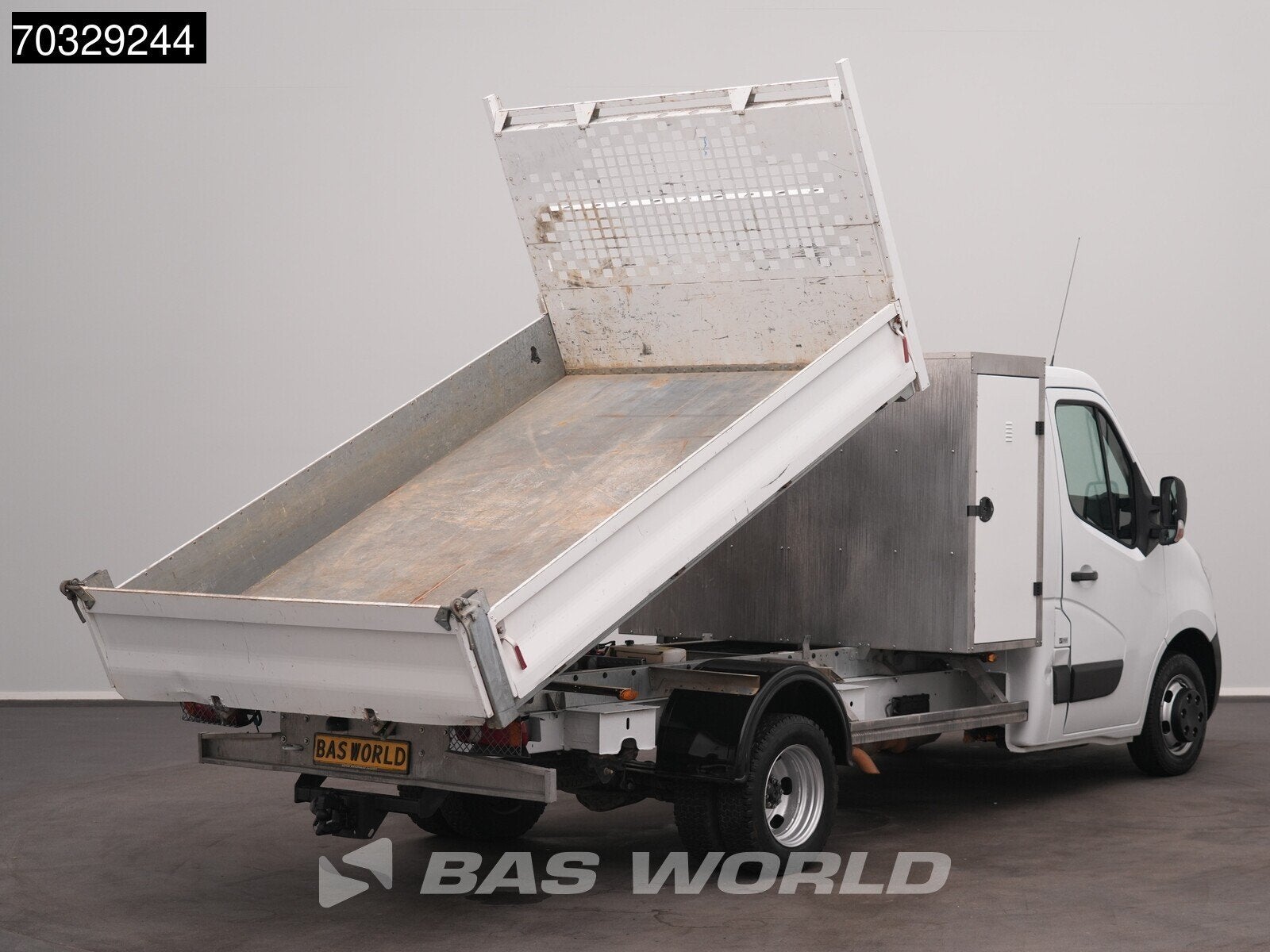 Renault Master 130PK Kipper met Kist Dubbellucht 3,5t Trekha, Auto's, Stof, Gebruikt, Euro 6, 4 cilinders