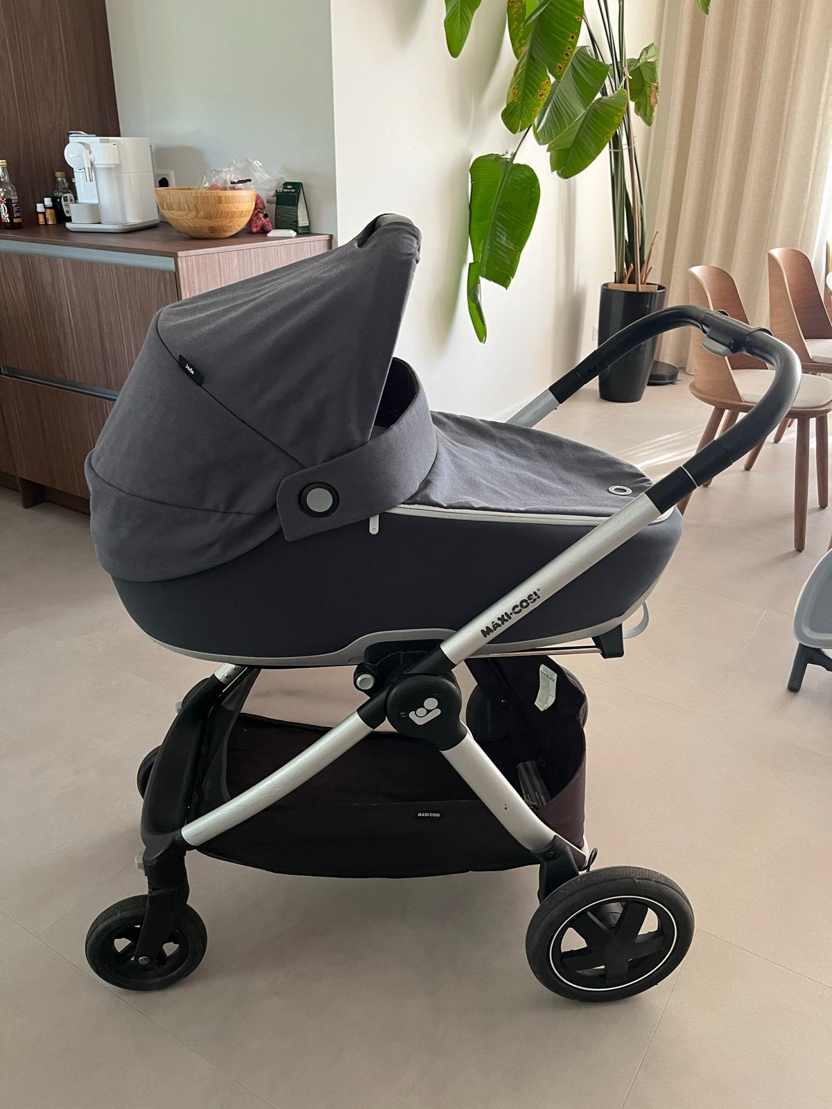 Maxi-Cosi Jade reiswieg met verkleiner en onderstel, Ophalen, Gebruikt, Combiwagen, Met autostoeltje
