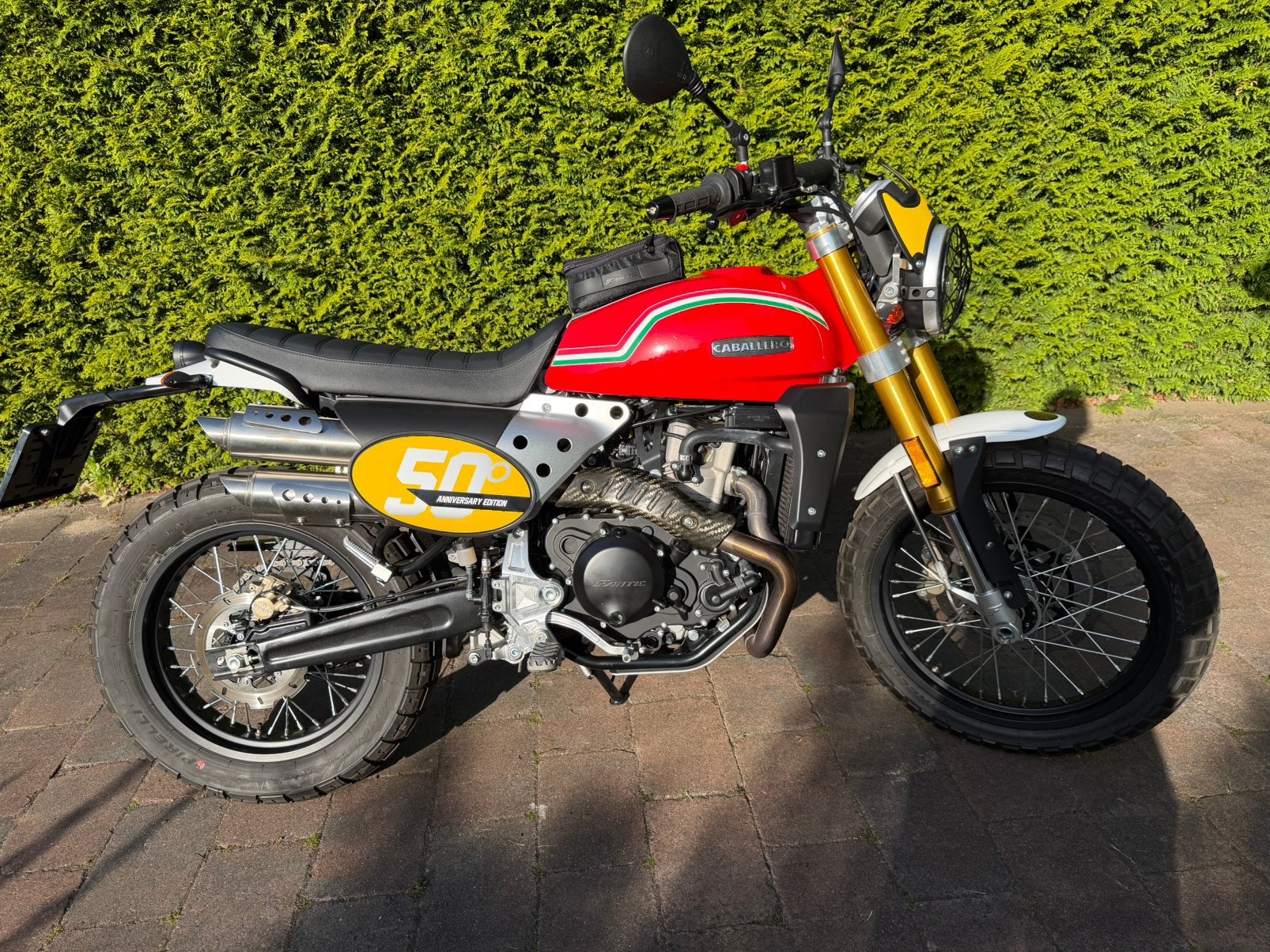 Fantic Caballero 500 special edition 1150 km Nieuwstaat !!, Nieuw, 449 cc, Particulier, Toermotor