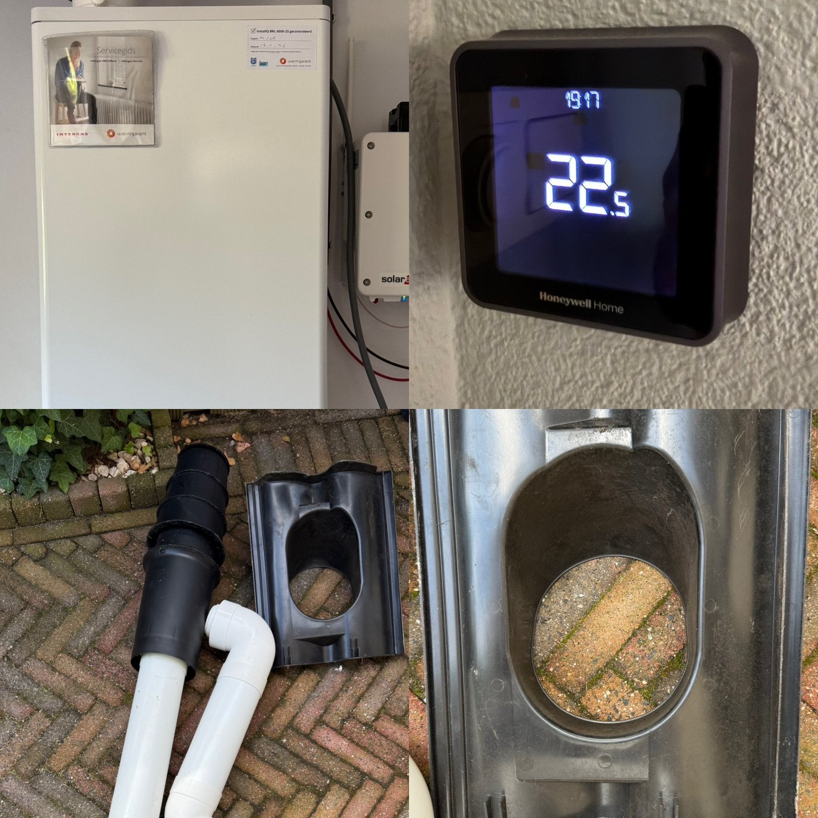 Intergas Kompakt HRE 24/18 A CV-ketel 2 jr incl. T6, etc, Ophalen, 30 tot 80 cm, Hoog rendement (Hr), Cv-ketel of Combi-ketel