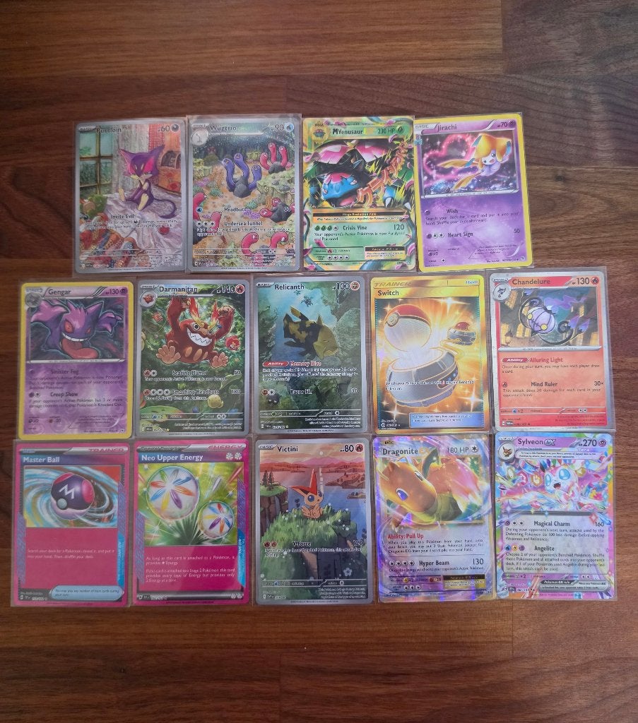Diverse Pokémon Singles (LEES BESCHRIJVING VOOR INFO), Ophalen of Verzenden, Zo goed als nieuw, Meerdere kaarten, Foil