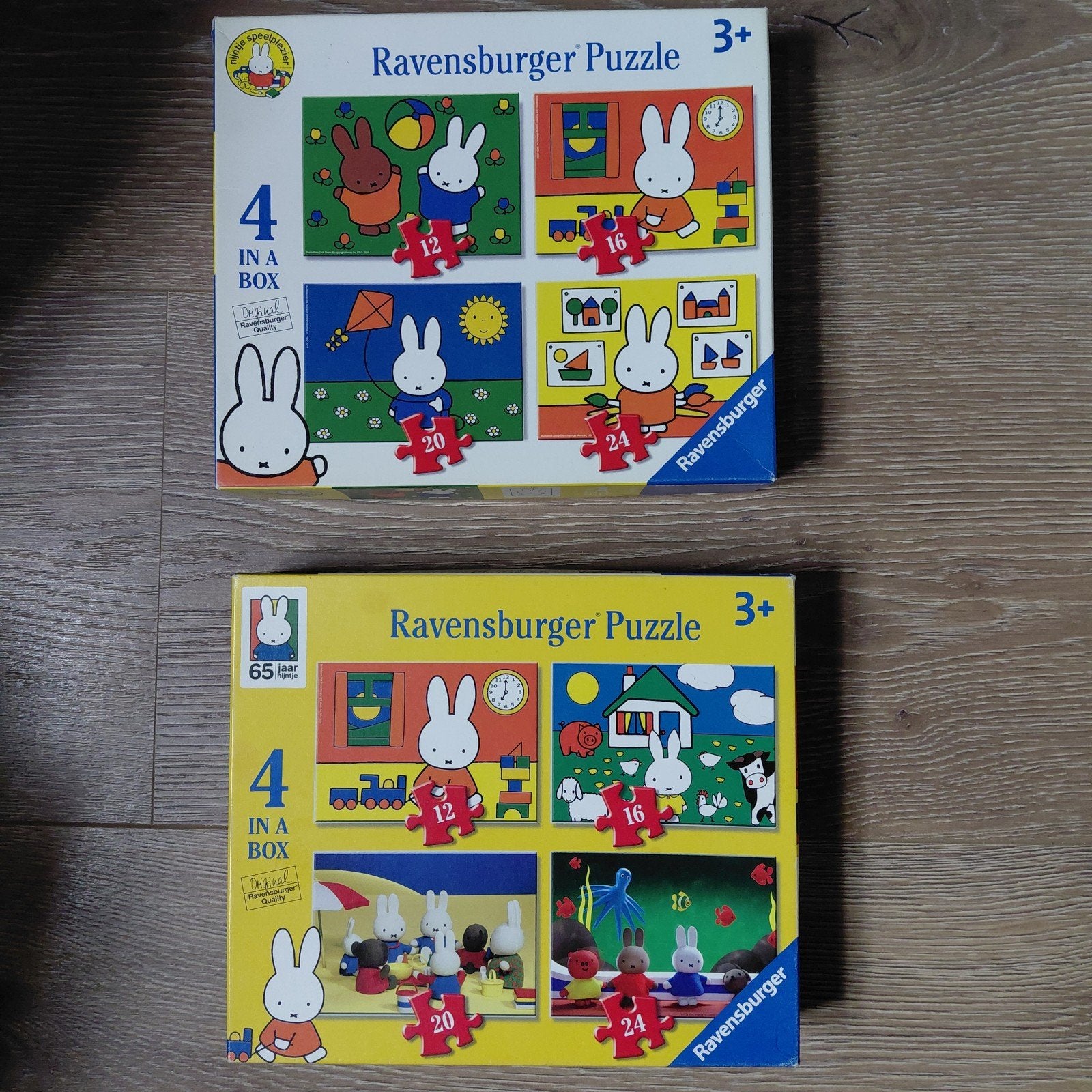 Ravensburger Nijntje Puzzels - 4 in 1 Box, Ophalen of Verzenden, 10 tot 50 stukjes, Gebruikt, 2 tot 4 jaar