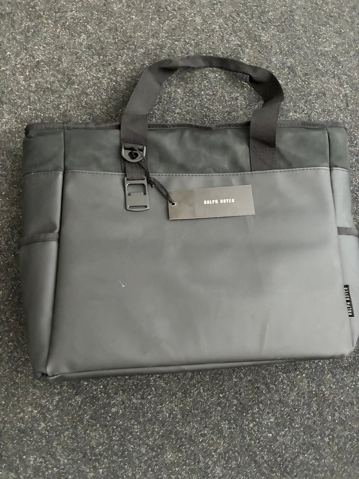 Ralph Boyer laptop tas, Nieuw, Ophalen of Verzenden, Schouderband, Zwart