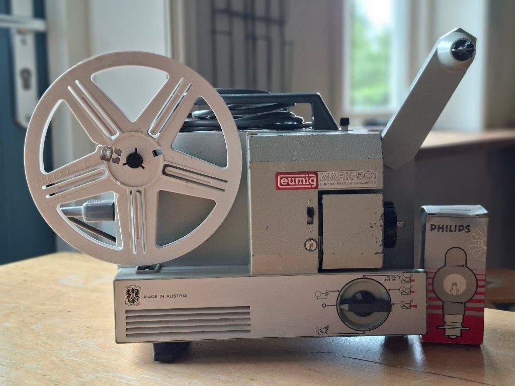 Projector Eumig Mark-501, Ophalen of Verzenden, 1960 tot 1980, Projector