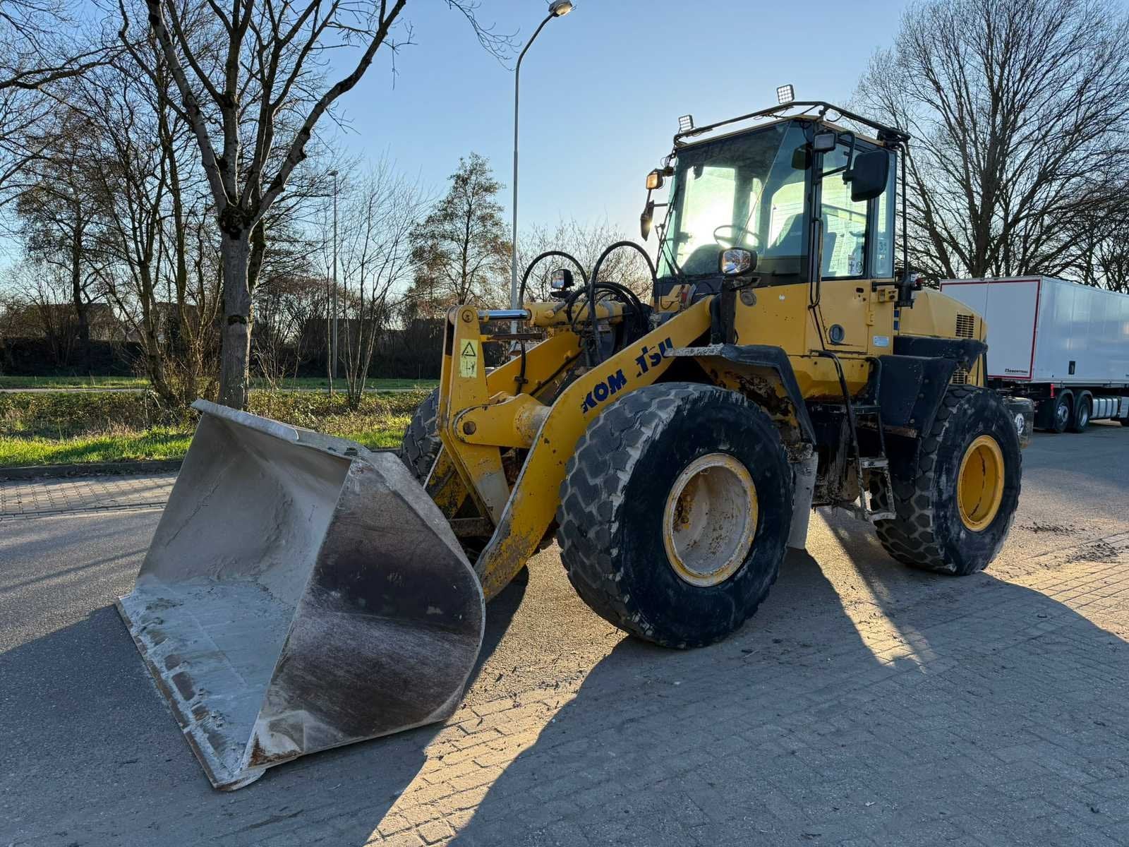 2007 Komatsu WA 200-5 Shovel Wiellader, Wiellader of Shovel