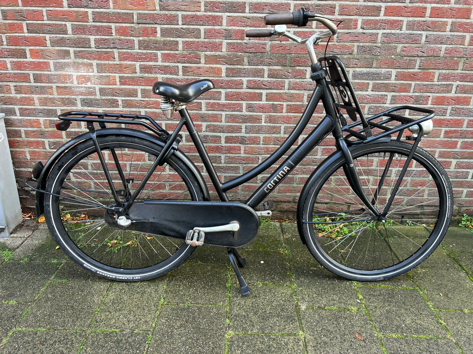 Cortina U4 damesfiets 28 inch 3 versnelling, Fietsen en Brommers, Terugtraprem, Versnellingen, 56 cm of meer, Zo goed als nieuw