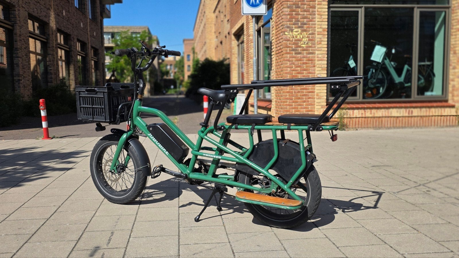 Nieuwe Jobobike Longtail Elektrische Tweelingfiets, Fietsen en Brommers, Fietsen | Bakfietsen, Overige merken, Onbekend, Ophalen of Verzenden