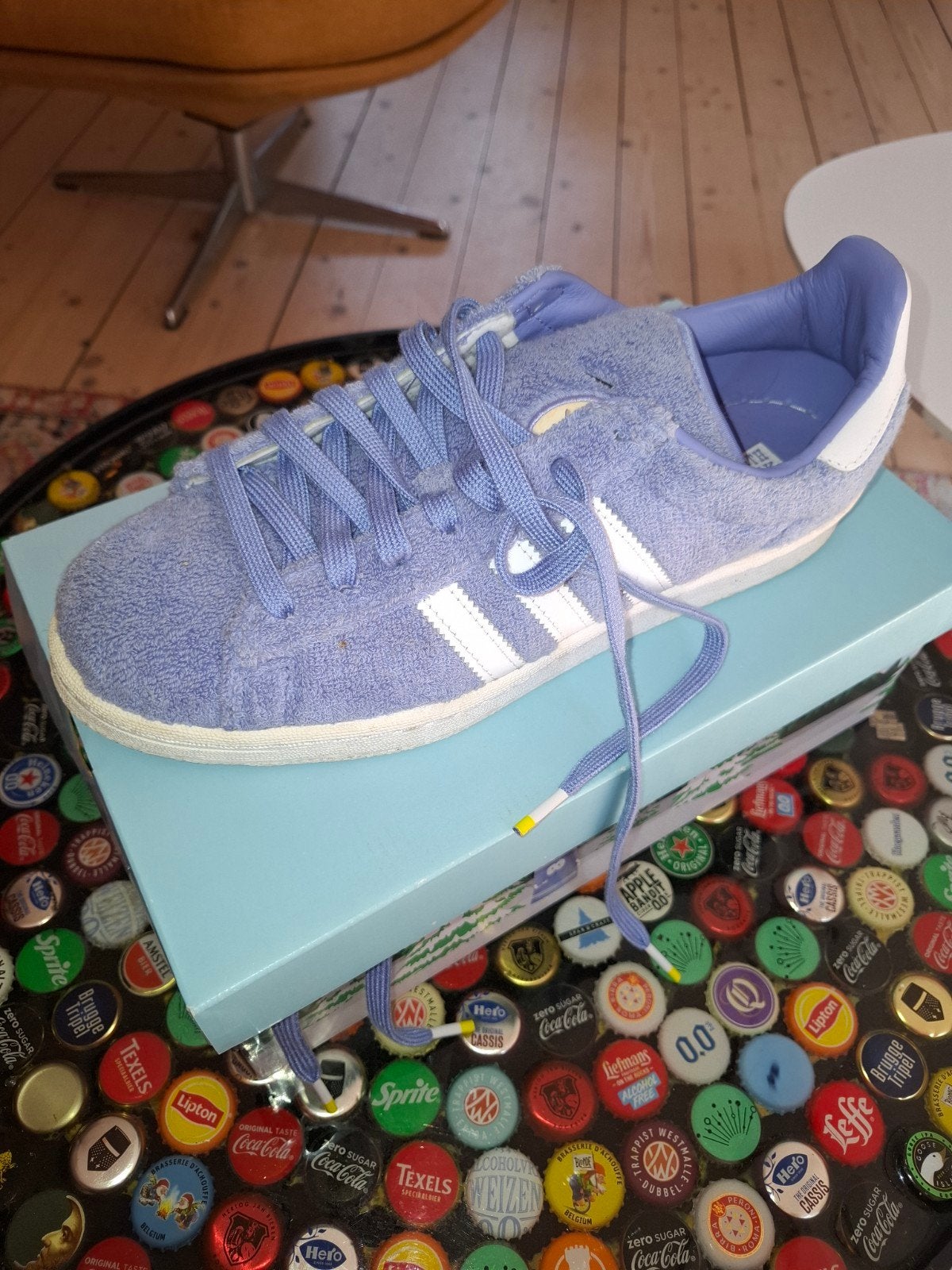 Adidas Campus 80s SP Towelie sneakers - Maat 42 2/3, Ophalen, Gedragen, Overige kleuren