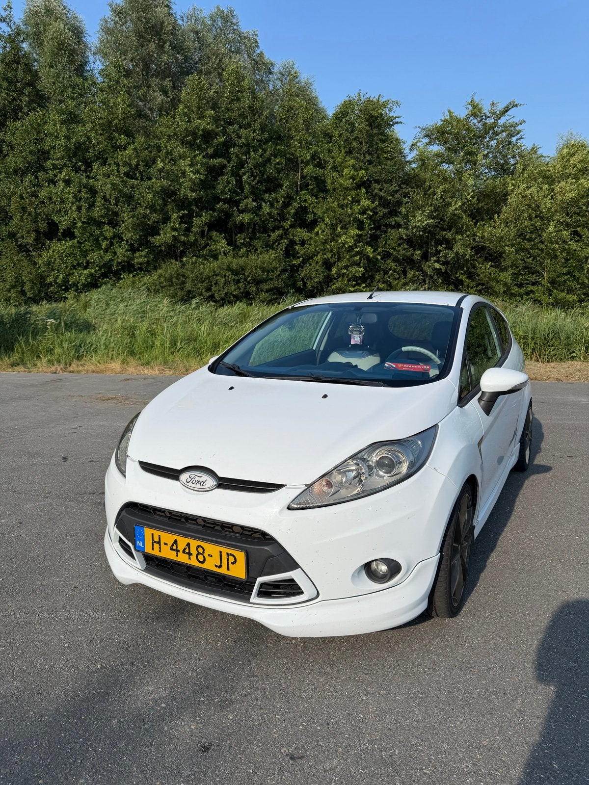 Ford Fiësta 1.6 Ti-vct 88KW 3DR 2011 Wit, 1596 cc, 31 €/maand, 4 cilinders, Wit