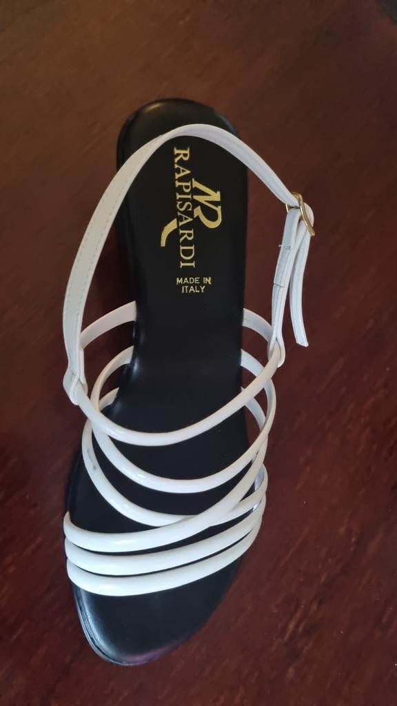 Rapisardi witte sandalen met bandjes, Wit, Nieuw, Rapidsardi, Sandalen of Muiltjes