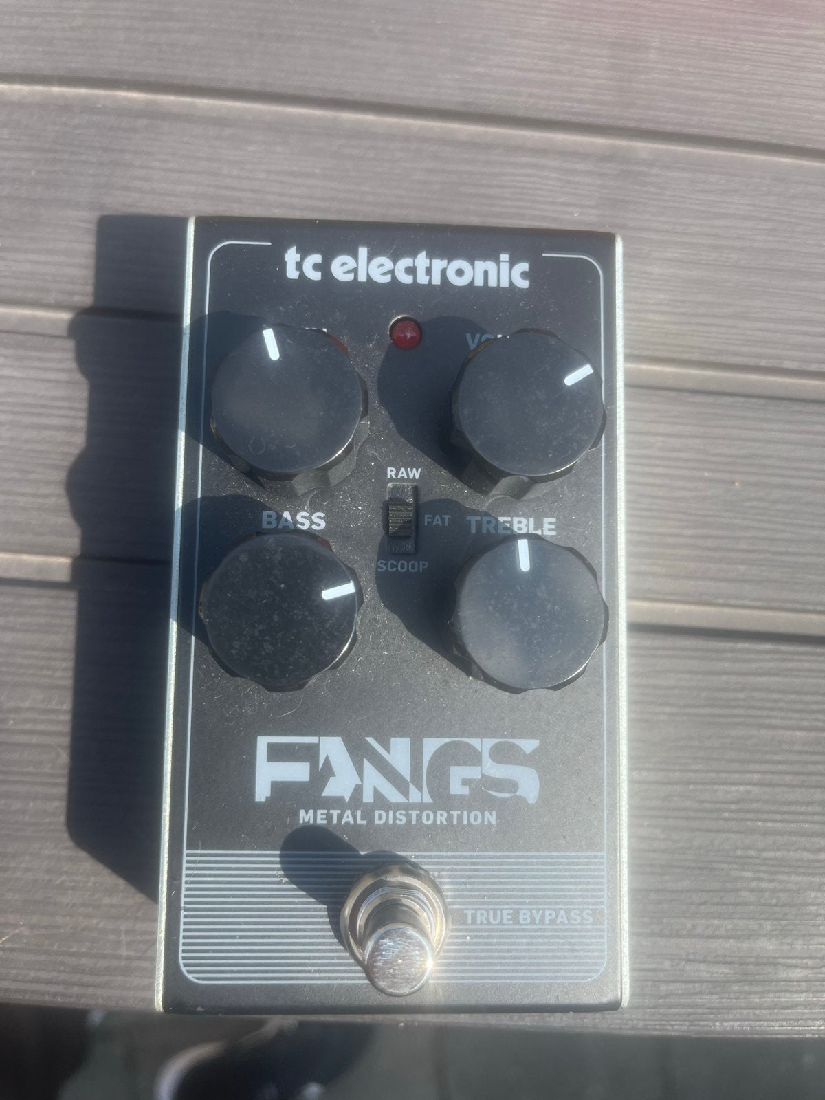 TC Electronic Fangs Metal Distortion Pedaal, Muziek en Instrumenten, Ophalen of Verzenden, Zo goed als nieuw, Distortion, Overdrive of Fuzz