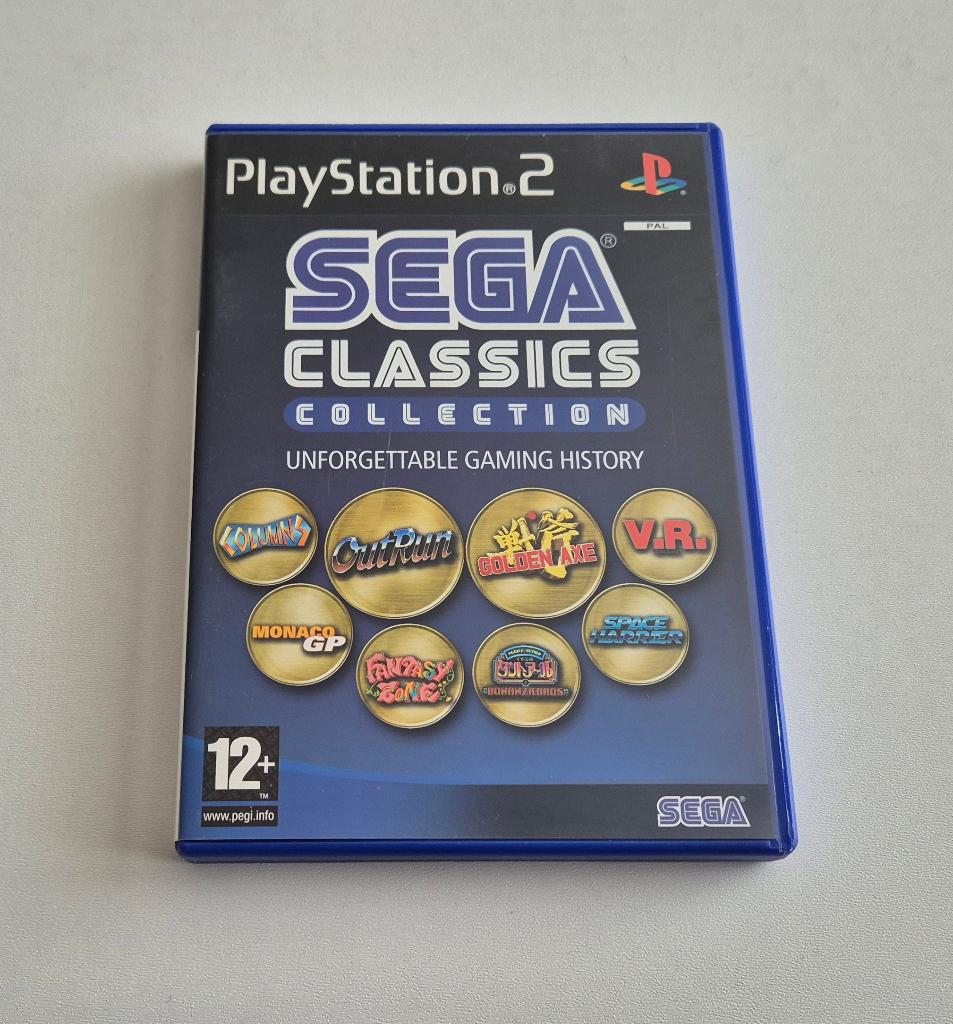 Sega Classics Collection Sony PlayStation 2 PS2 Compleet, Avontuur en Actie, Gebruikt, 1 speler, Ophalen of Verzenden