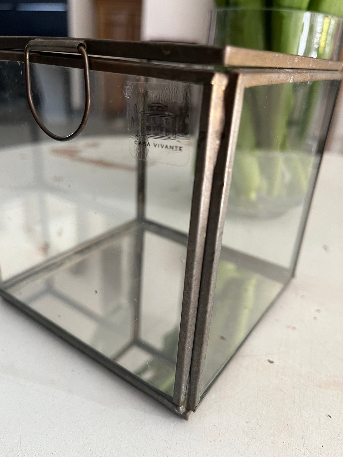 Glazen box . Geen beschadigingen., Ophalen