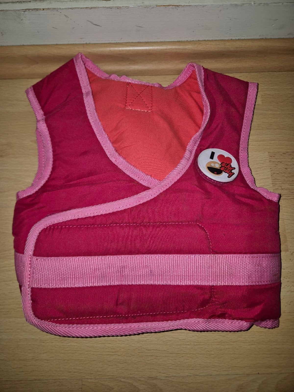 Agu BikyBiky draagvestje roze - maat 98-128, Ophalen of Verzenden