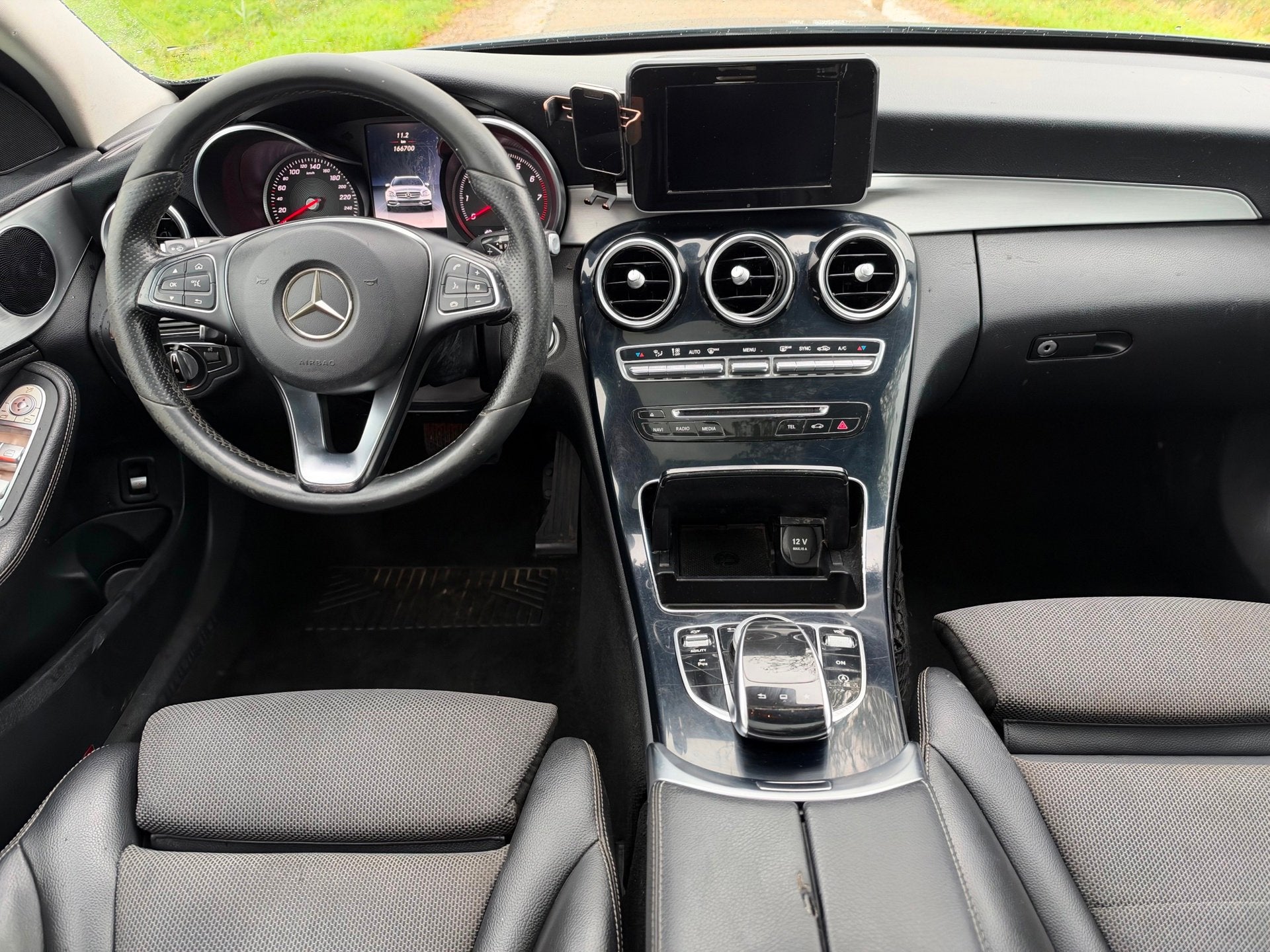 Mercedes-Benz C-klasse Estate 180 Ambition AUT APK 09-2027 N, Automaat, 745 kg, Achterwielaandrijving, Leder en Stof