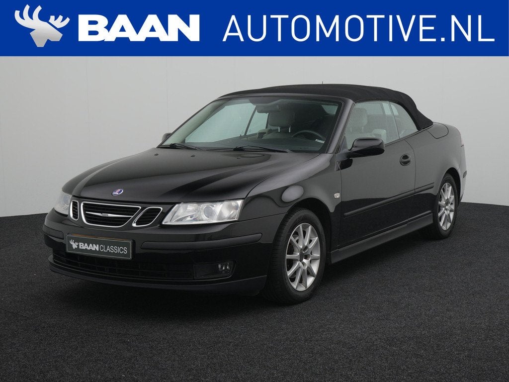 Saab 9-3 Cabrio 2.0t Linear | Lage km stand | (bj 2005), Auto's, Saab, Voorwielaandrijving, 1998 cc, 4 cilinders, Cabriolet