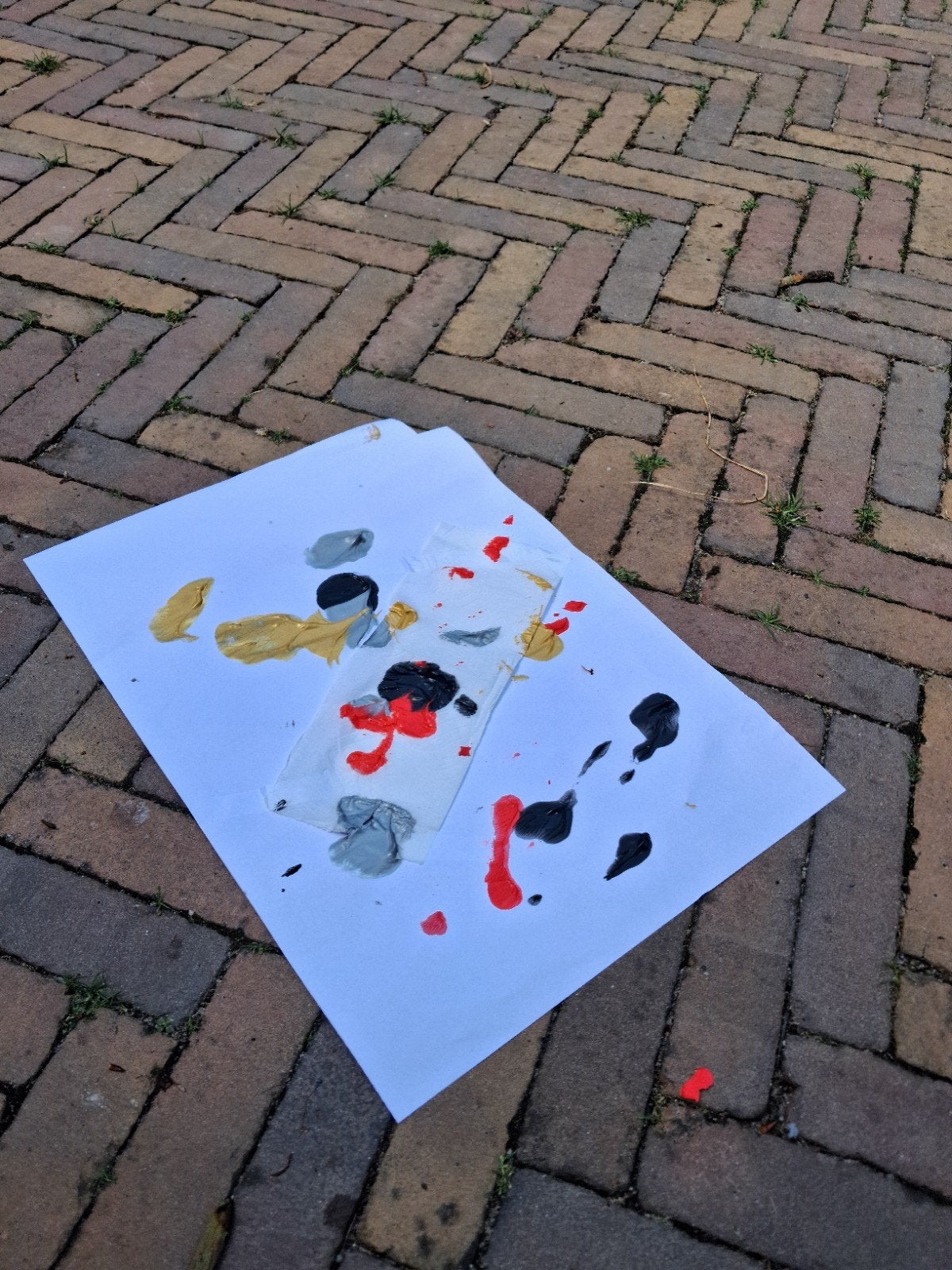 Abstarcte kunst, Hobby en Vrije tijd, Schilderen, Ophalen of Verzenden