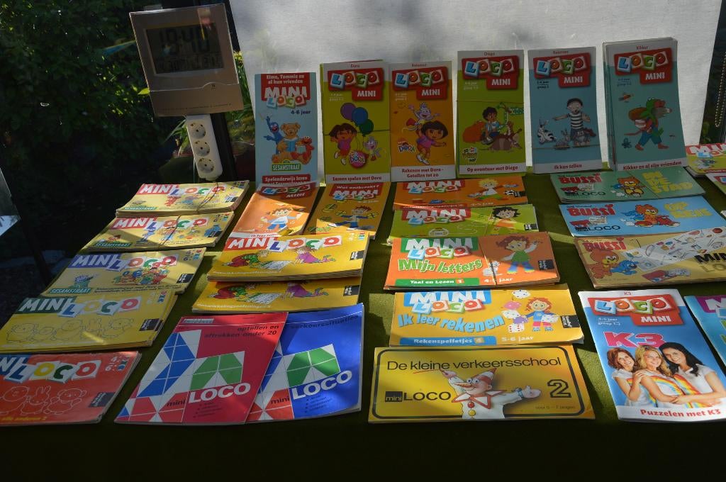 93 MINI LOCO boekjes Dora rekenen taal- Kikker- Nijntje enz., Ophalen of Verzenden, Gebruikt, Taal en Lezen