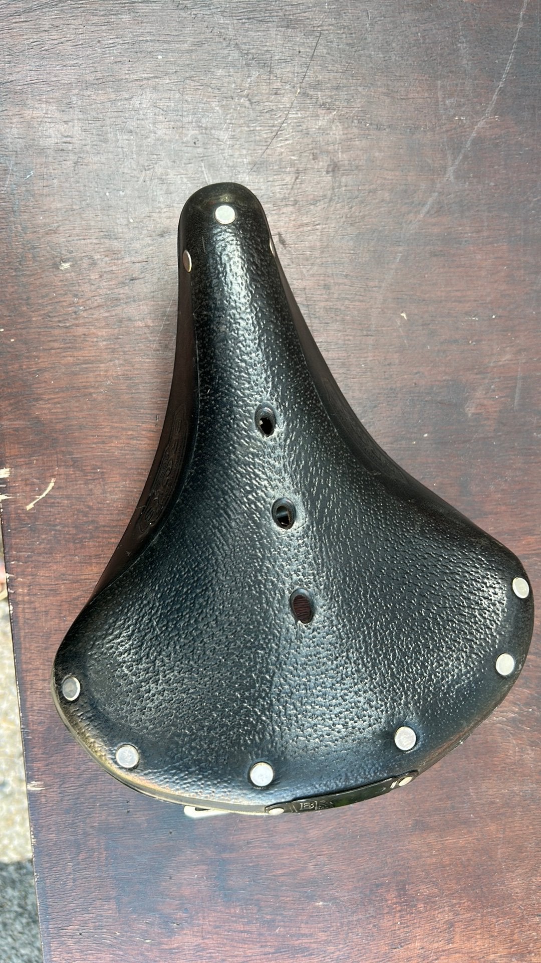 Brooks B66s leren fietszadel, Ophalen of Verzenden, Zo goed als nieuw