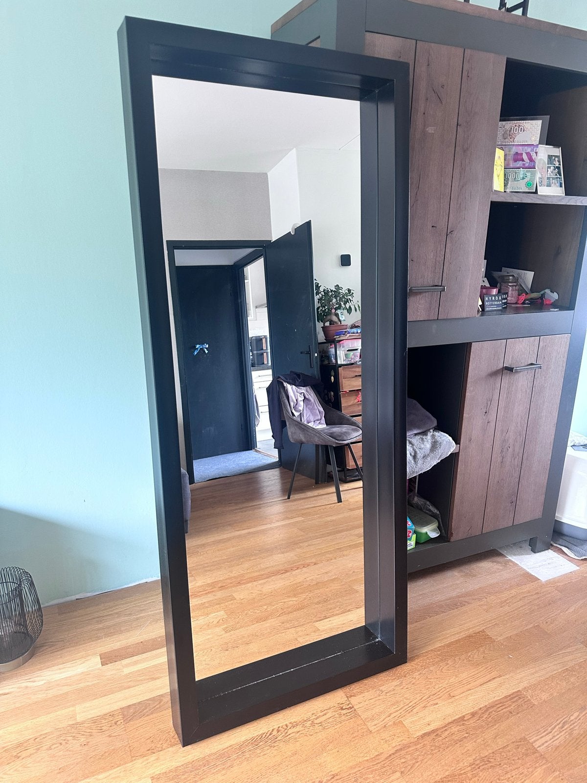 IKEA SANDTORG spiegel (175x80) met lichte beschadiging, Ophalen, Gebruikt, 150 tot 200 cm, Rechthoekig