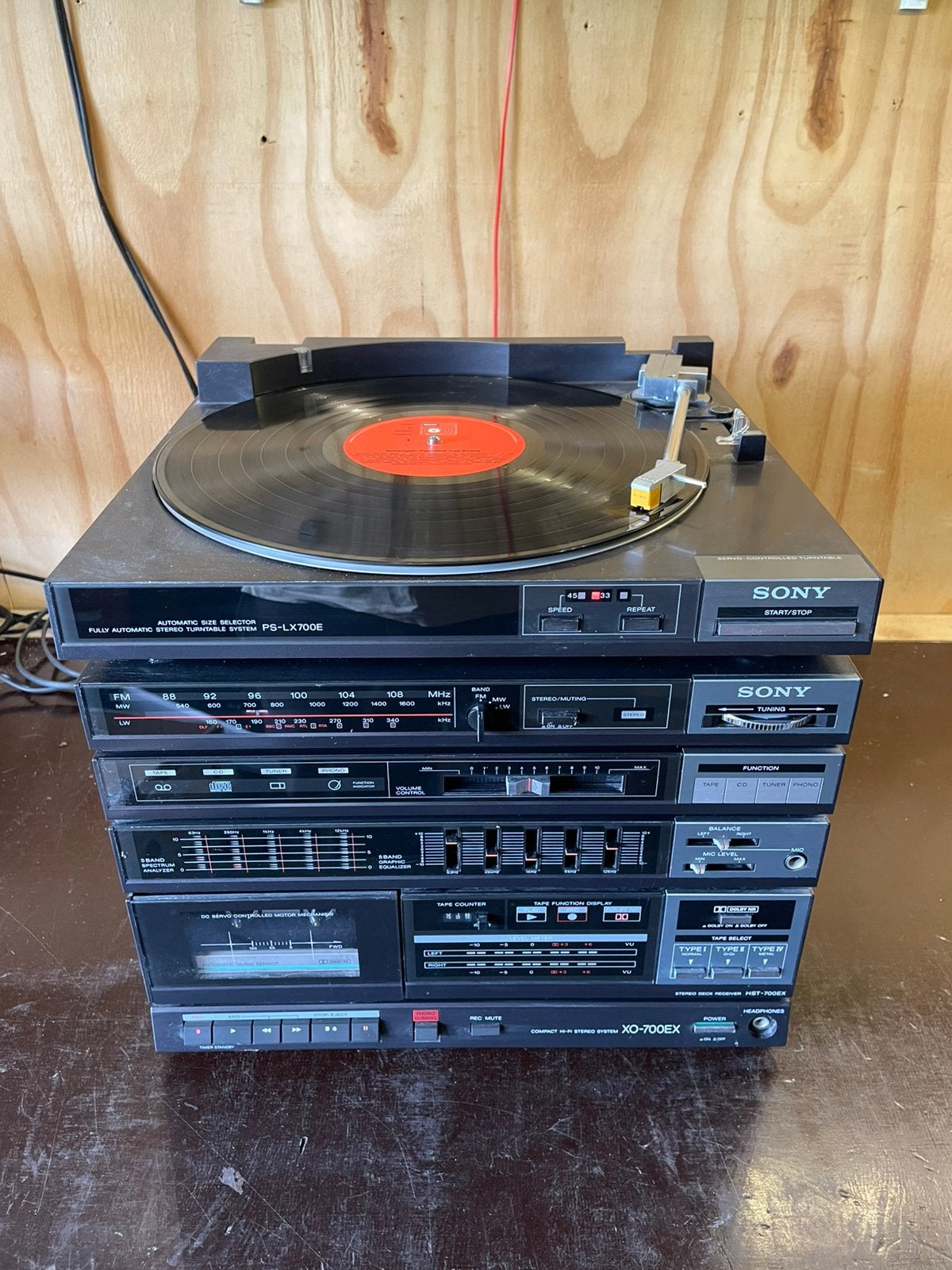 Sony stereotoren, Ophalen of Verzenden, Zo goed als nieuw, Cassettedeck, Sony