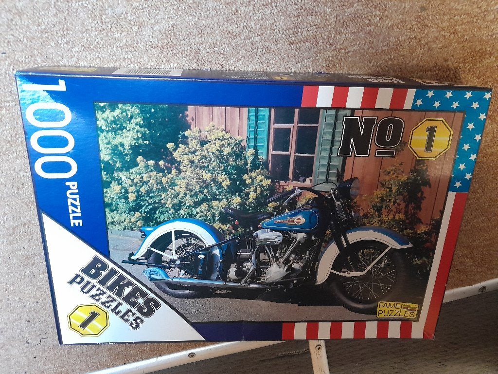 puzzel motor, Ophalen of Verzenden, 500 t/m 1500 stukjes, Zo goed als nieuw, Legpuzzel