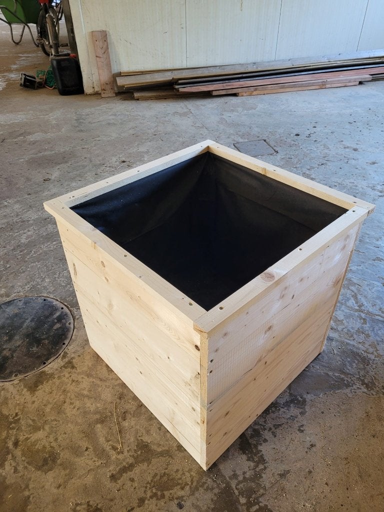 Plantenbak, voor BOOMPJE, Tuin en Terras, Bloembakken en Plantenbakken, Ophalen, Vierkant, Nieuw, 60 tot 100 cm