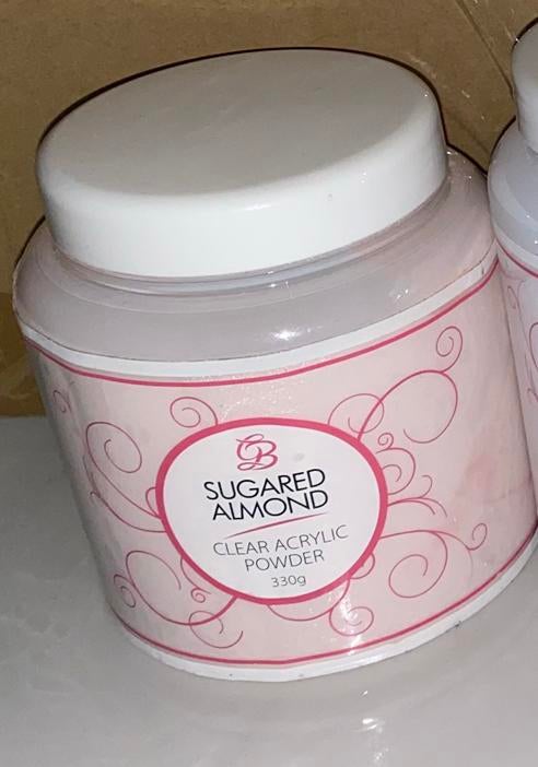 Glitterbels acryl 330 gram nieuw nagels sugared almond, Sieraden, Tassen en Uiterlijk, Uiterlijk | Lichaamsverzorging, Ophalen of Verzenden