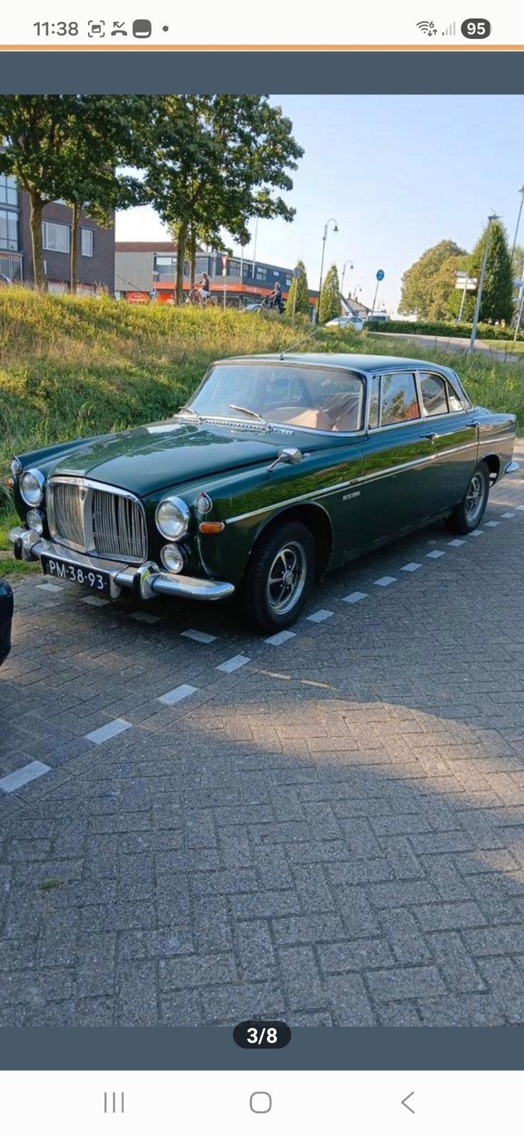 Rover p5b 1970 Groen rhd, Auto's, Rover, 13 km/l, 163 pk, Particulier, Geïmporteerd