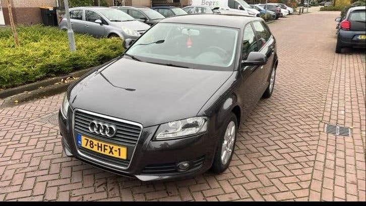 Audi A3 1.4 Tfsi 92KW Sportback 2008 Grijs, Auto's, Voorwielaandrijving, 4 cilinders, Origineel Nederlands, 1200 kg