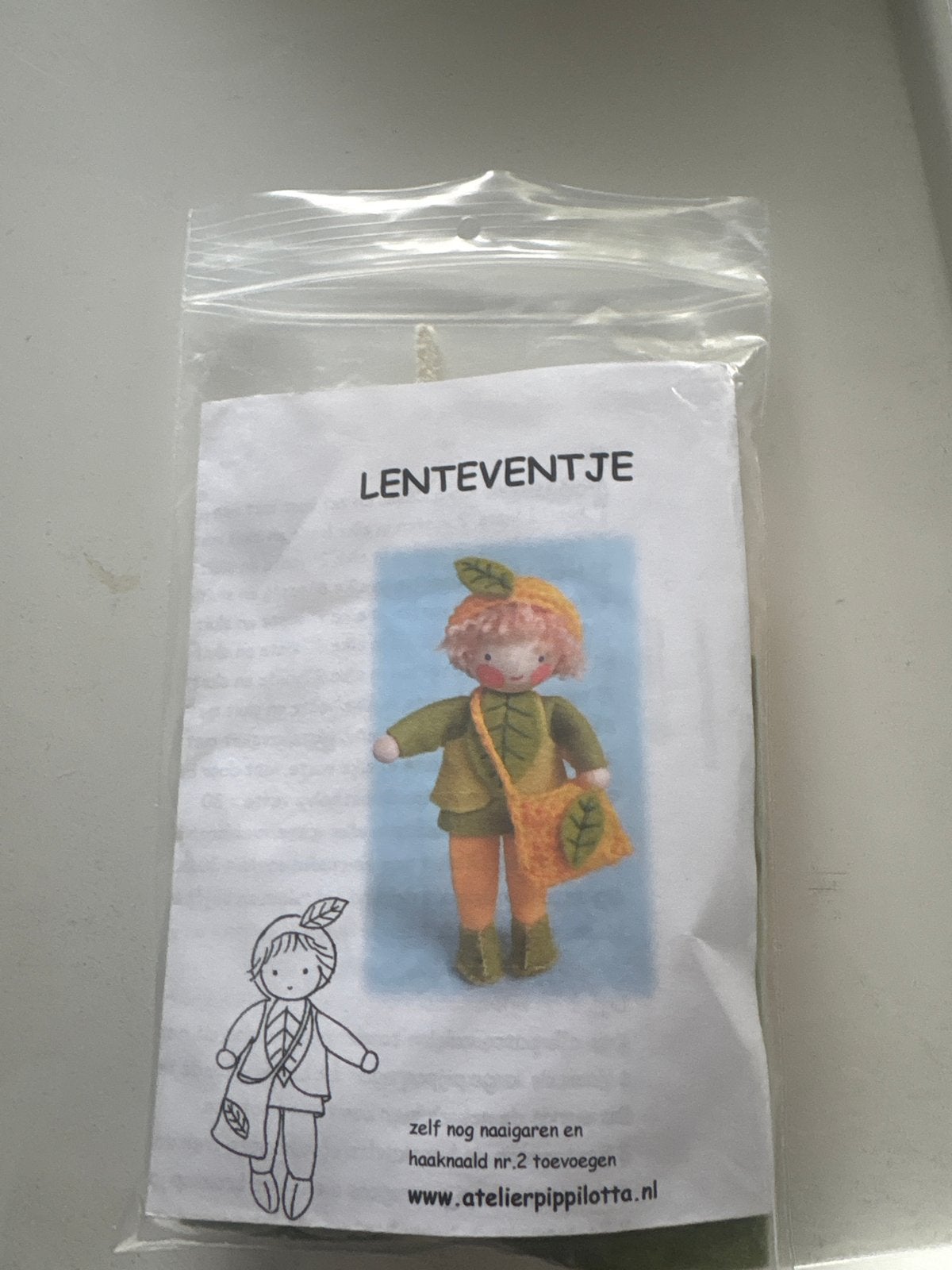 Lenteventje Knutselset - Atelier Pippilotta, Handgemaakt, Textiel, Nieuw, Meerkleurig