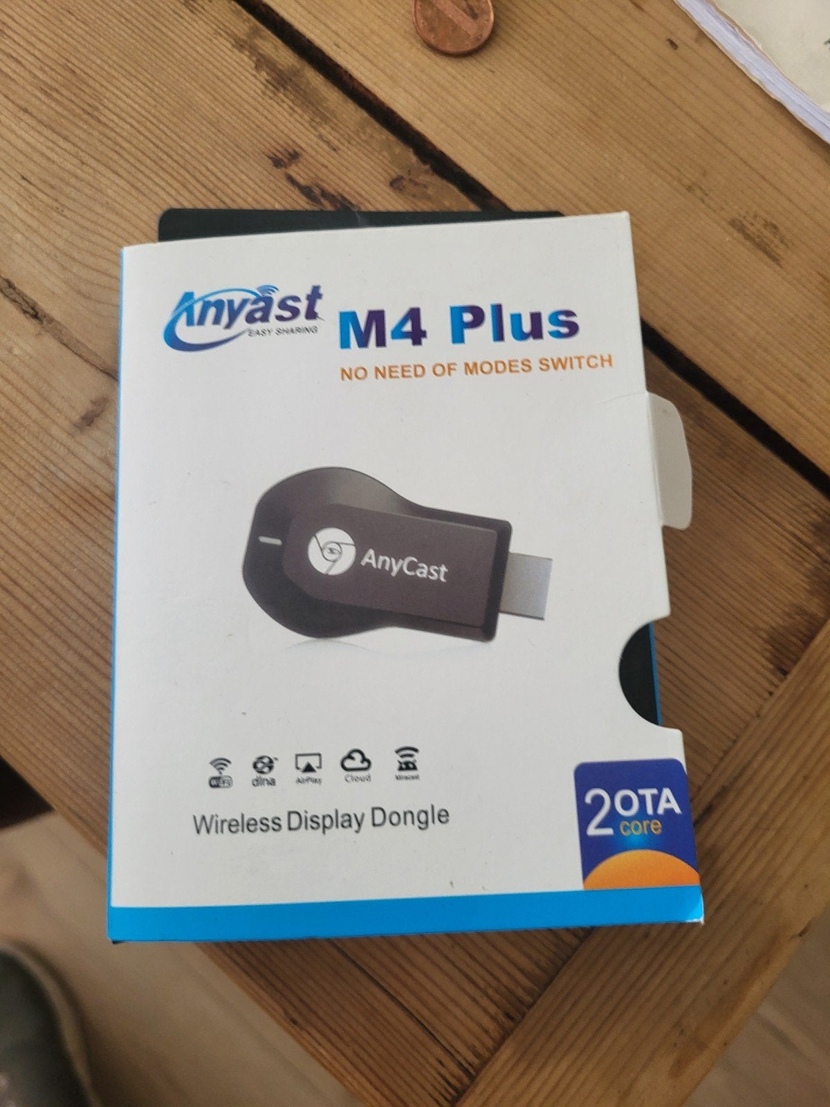 AnyCast M4 Plus Wireless Display Dongle HDMI, Ophalen of Verzenden, Nieuw, HDMI, Zonder harde schijf