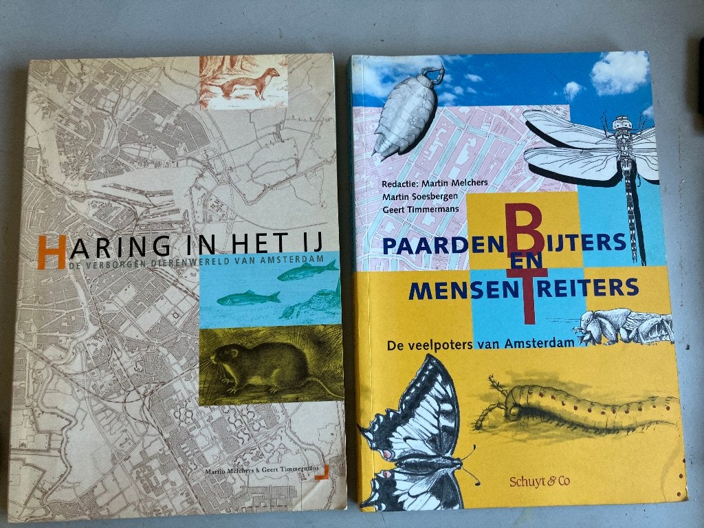 Haring in het IJ & Paardenbijters en Mensentreiters, Gelezen, Ophalen of Verzenden, Natuur algemeen, Martin Melchers en Geert Timmermans en Martin Soesbergen