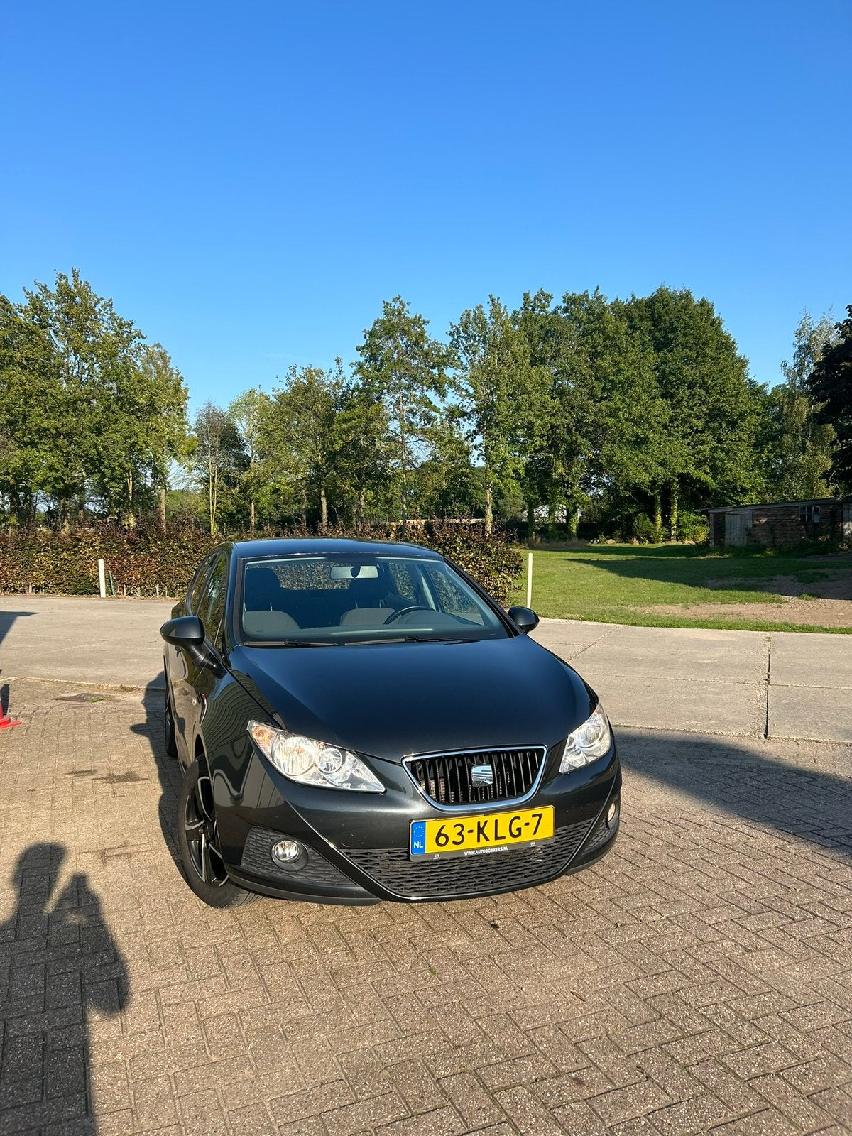 Seat Ibiza 1.6 77KW 5DRS DSG 2010 Grijs, Ibiza, Origineel Nederlands, 570 kg, Particulier
