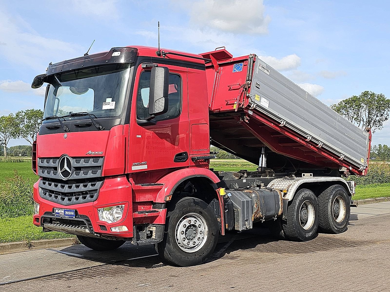 MERCEDES-BENZ AROCS 2645 6x4 retarder 151tkm, Auto's, Automaat, Euro 6, Mercedes-Benz, Bedrijf
