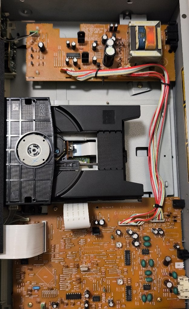 CD player Denon DCD-735    2 x PCM61P-L, Ophalen of Verzenden, Overige merken