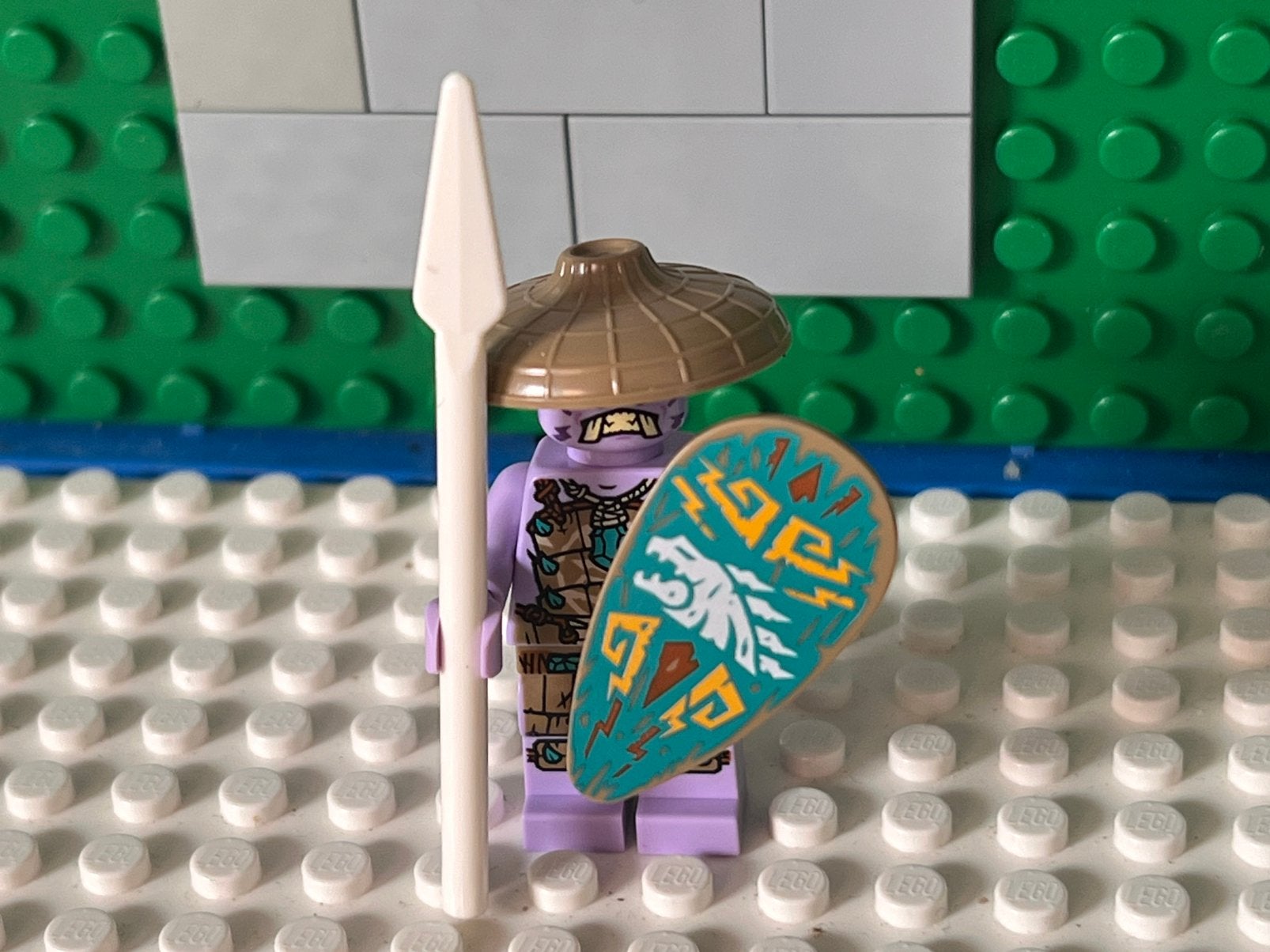 Lego minifiguur donderbeschermer met schild, Ophalen of Verzenden, Zo goed als nieuw