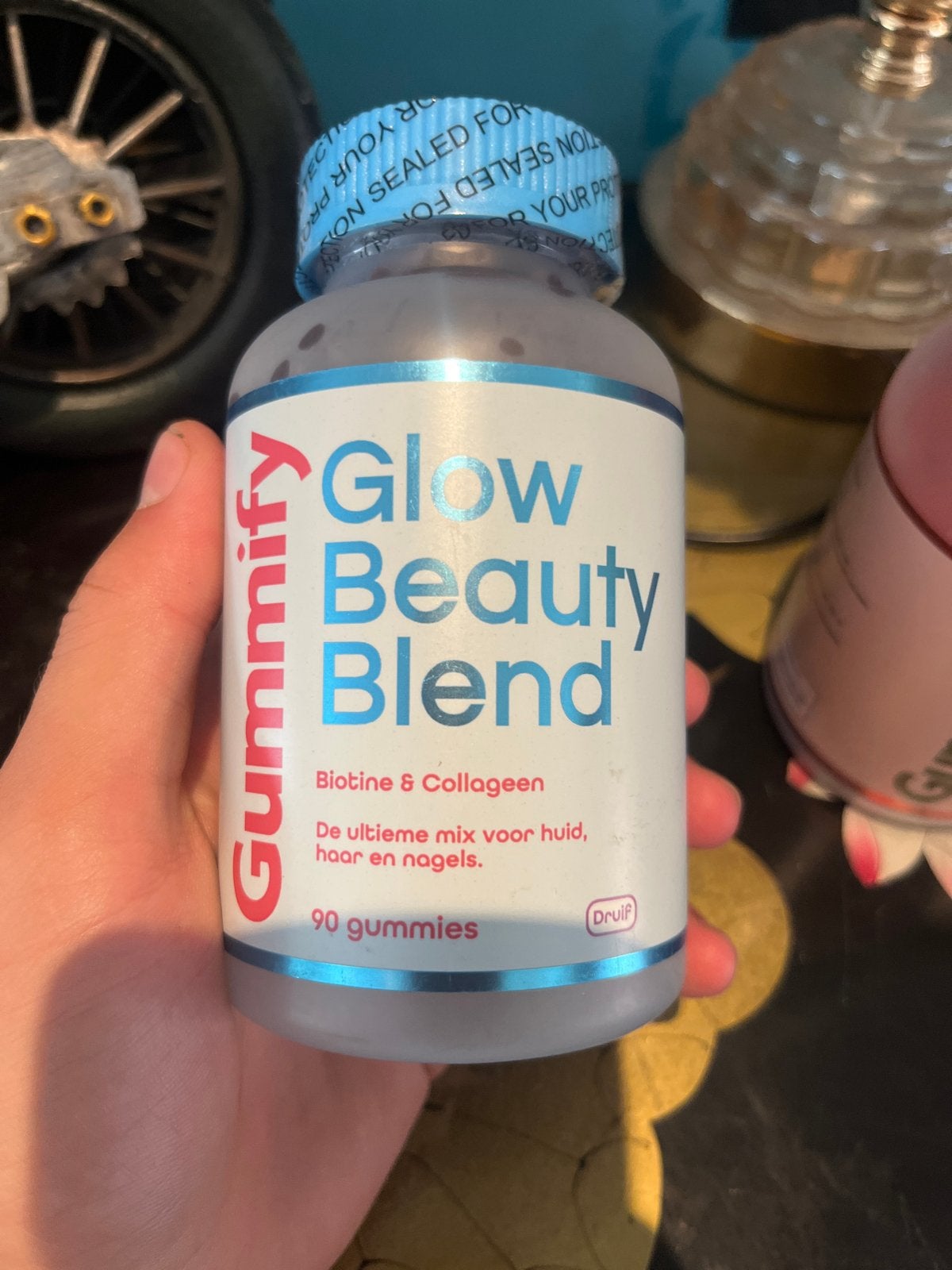 Gummify Glow Beauty Blend Biotine & Collageen Gummies, Ophalen of Verzenden, Nieuw, Overige typen