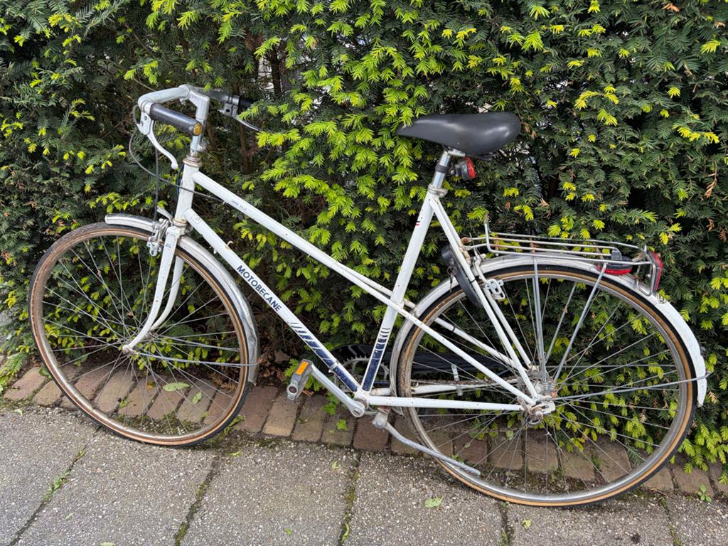 Vintage Motobecane Gran Ville Stadsfiets, Fietsen en Brommers, Velgrem, Versnellingen, Ophalen, Overige merken