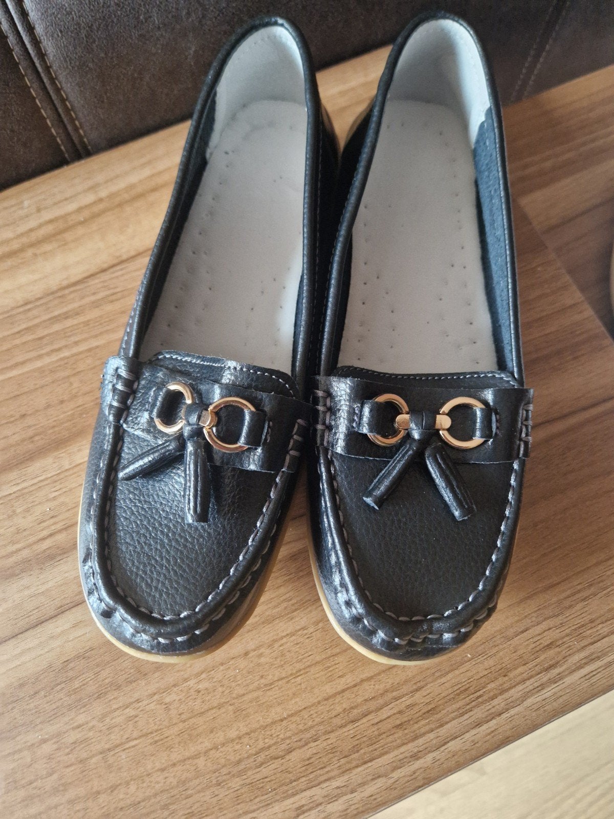 Mocassins, Ophalen, Zo goed als nieuw, Wit, Sneakers of Gympen