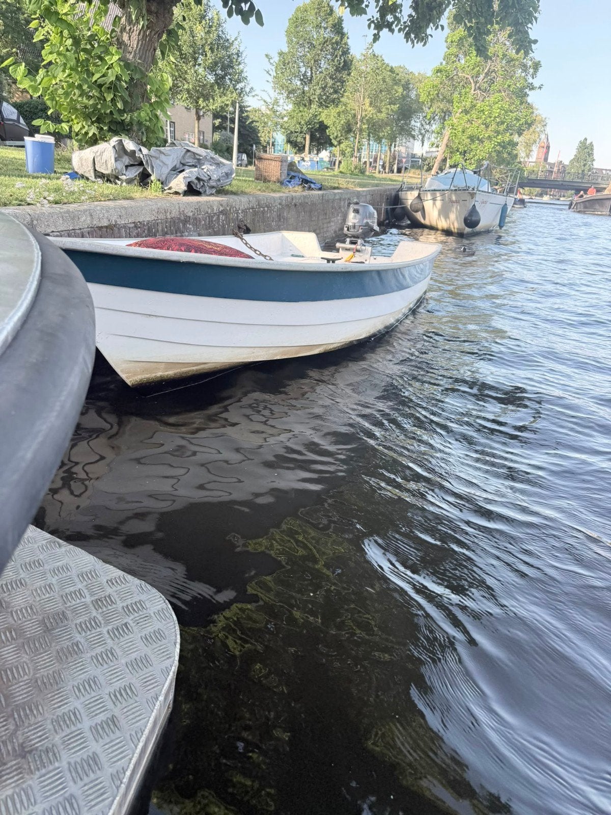motorbootje / sloep / roeiboot te koop 4pk yamaha, Watersport en Boten, Ophalen of Verzenden